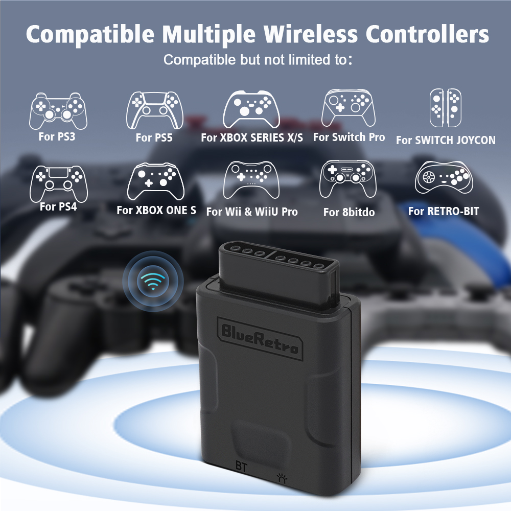 Retro Gaming Xbox One - RetroScaler Blueretro Draadloze Controller Adapter Voor