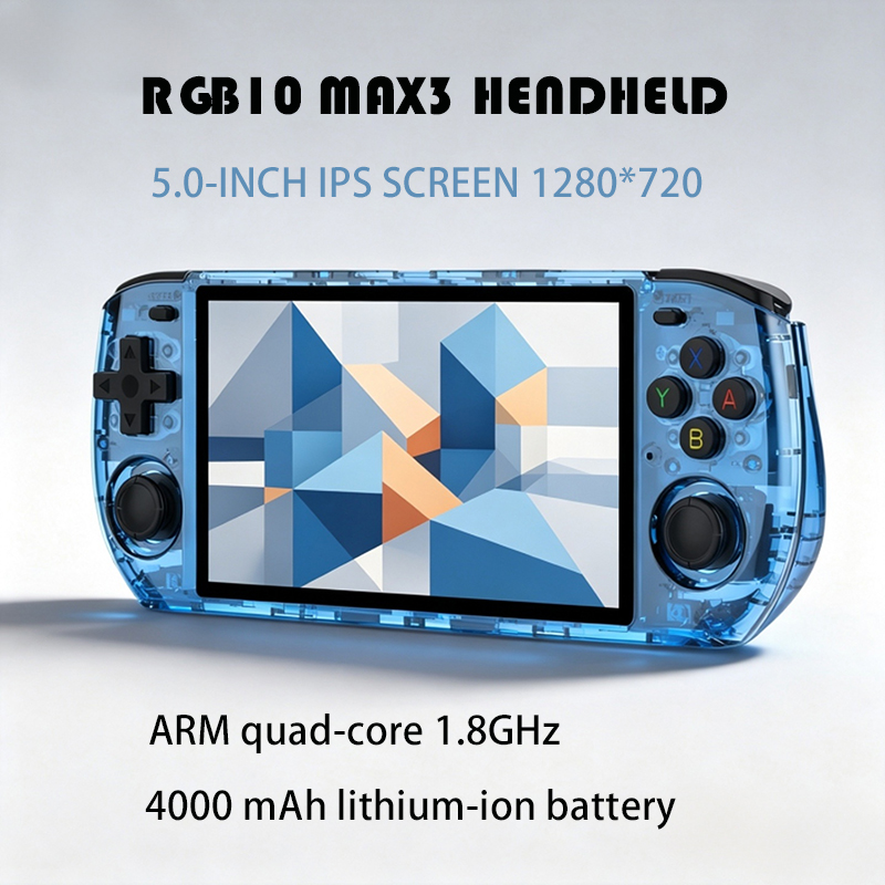Retro Gaming Images - RGB10 MAX3 5,0-inch IPS-scherm 1280*720 RK3566