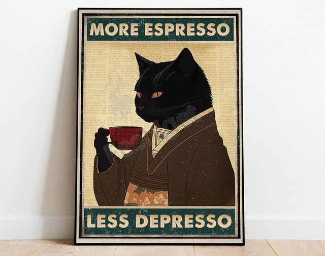 Retro Gaming Pictures - Retro metalen blikken bord Meer Espresso