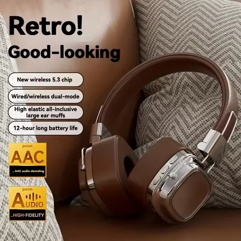 Retro Gaming Phone - 2025 Nieuwe 5.3 Opvouwbare Draadloze Bluetooth
