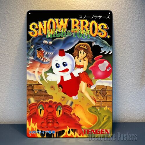 Retro Gaming Pictures - p1,Snow Bros Nick&Tom Retro Tengen Video