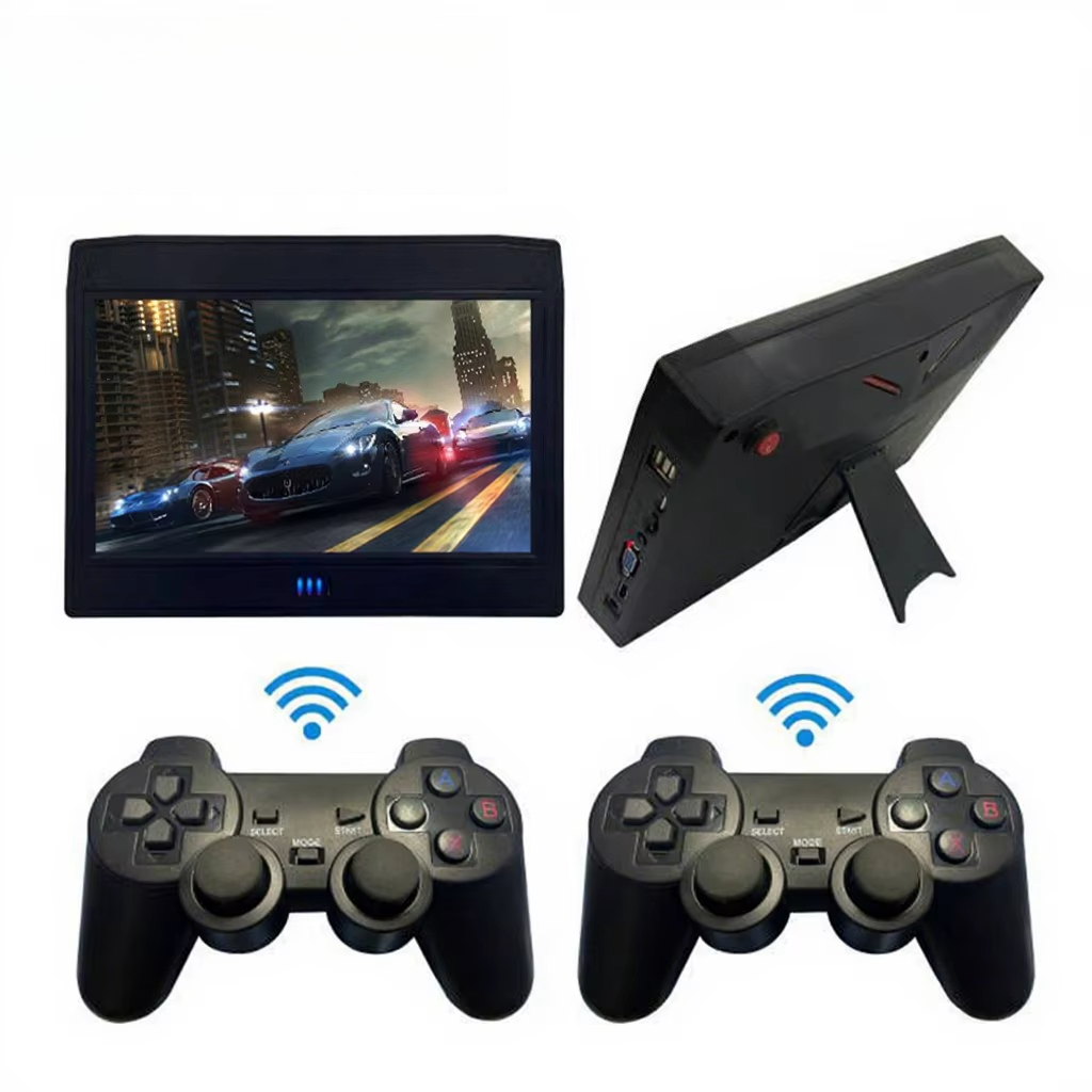 Retro Gaming Arcade Console - L Videogameconsole 10 inch scherm Draagbare
