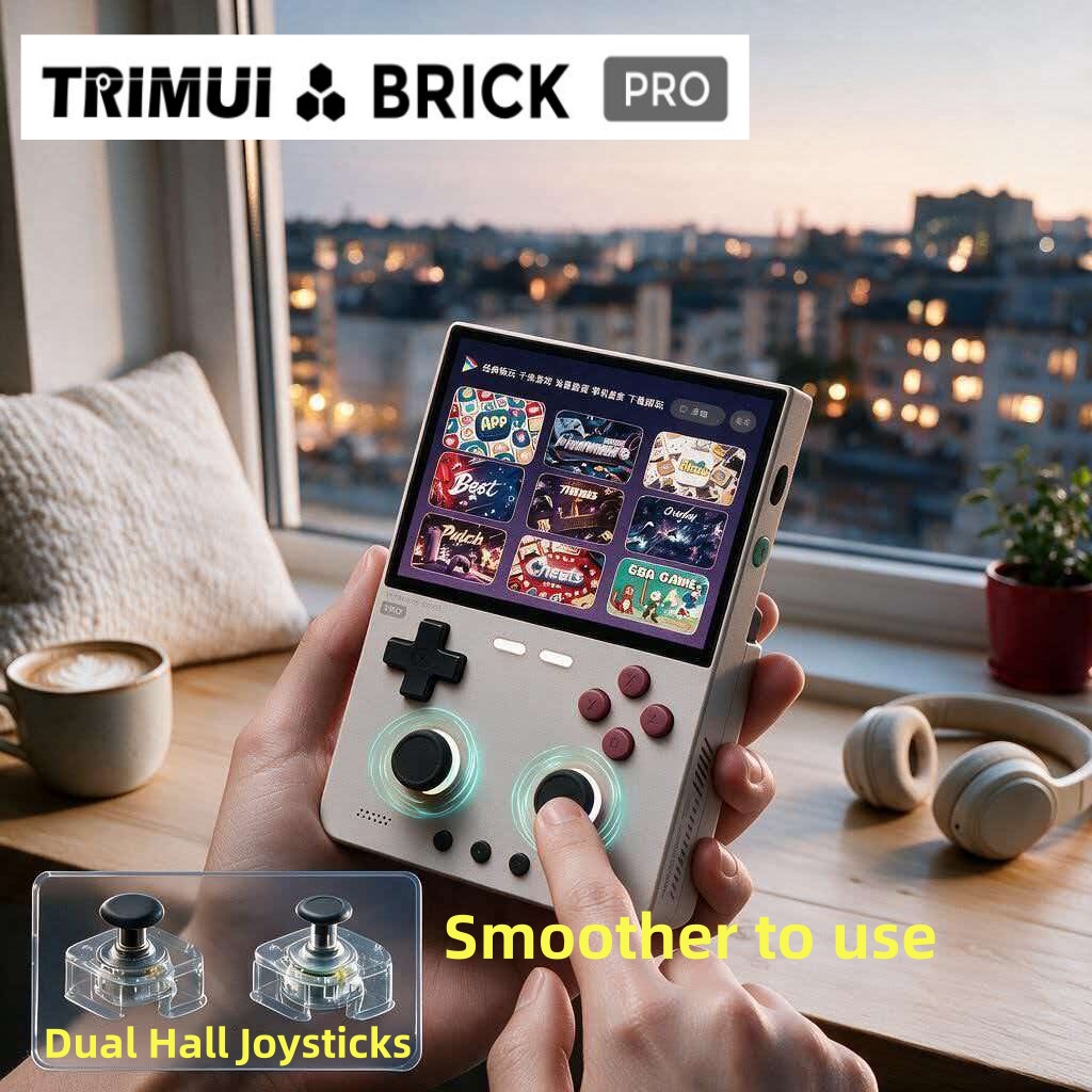 Retro Gaming Arcade Console - NIEUWE TRIMUI BRICK PRO Handheld Game