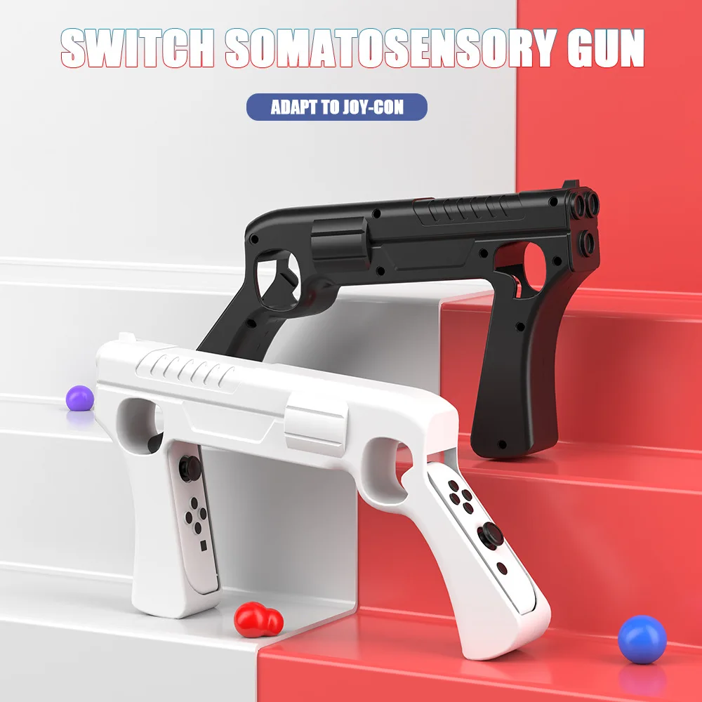 Retro Gaming Console Gun - voor Nintendo Switch Ns Oled Joycon