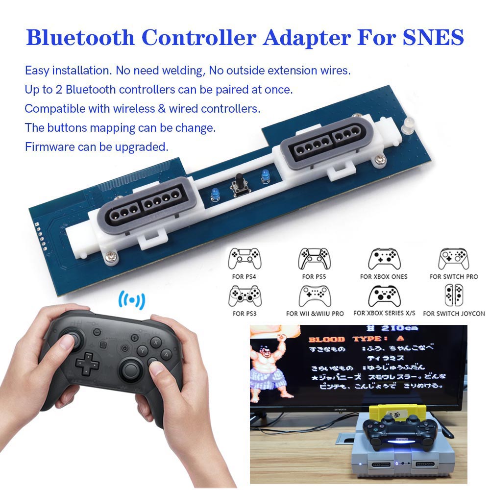 Retro Gaming Xbox One - Retro Ontvanger Voor US SNES Bluetooth