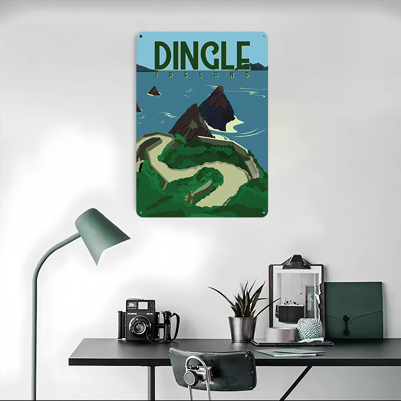 Dingle Ierland Reisposter op m - Retro Gaming Ireland recensie en prijs