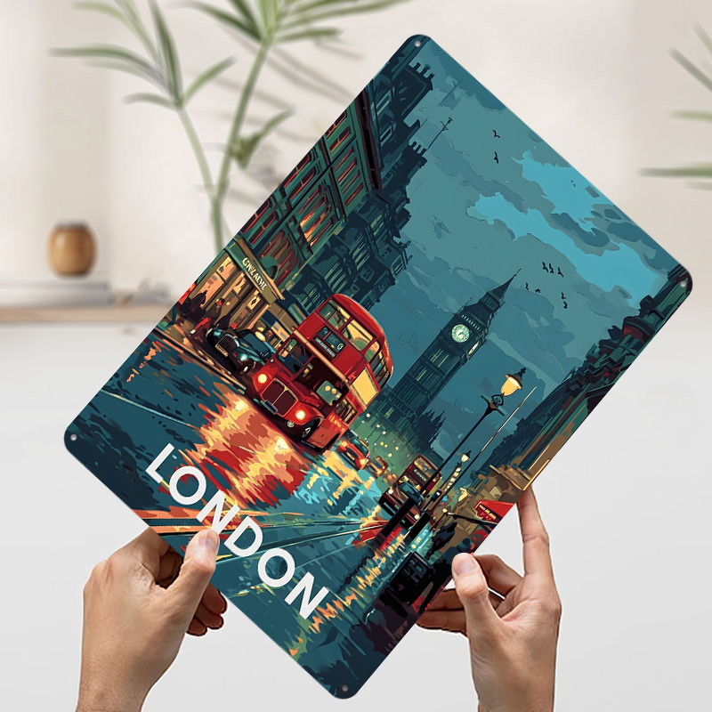 London Big Ben blikken poster  - Retro Gaming In London recensie en prijs