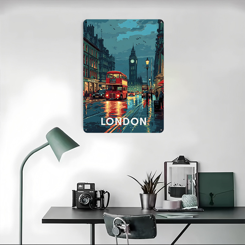 London Big Ben blikken poster  - Retro Gaming In London recensie en prijs