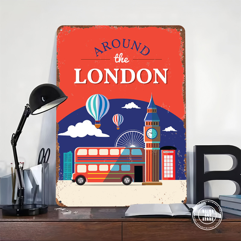 Retro vintage blikken borden m - Retro Gaming In London recensie en prijs