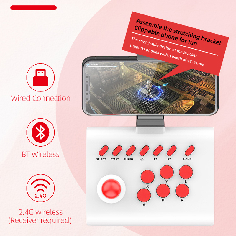 Arcade Gamepad Bluetooth-contr - Retro Gaming Phone recensie en prijs