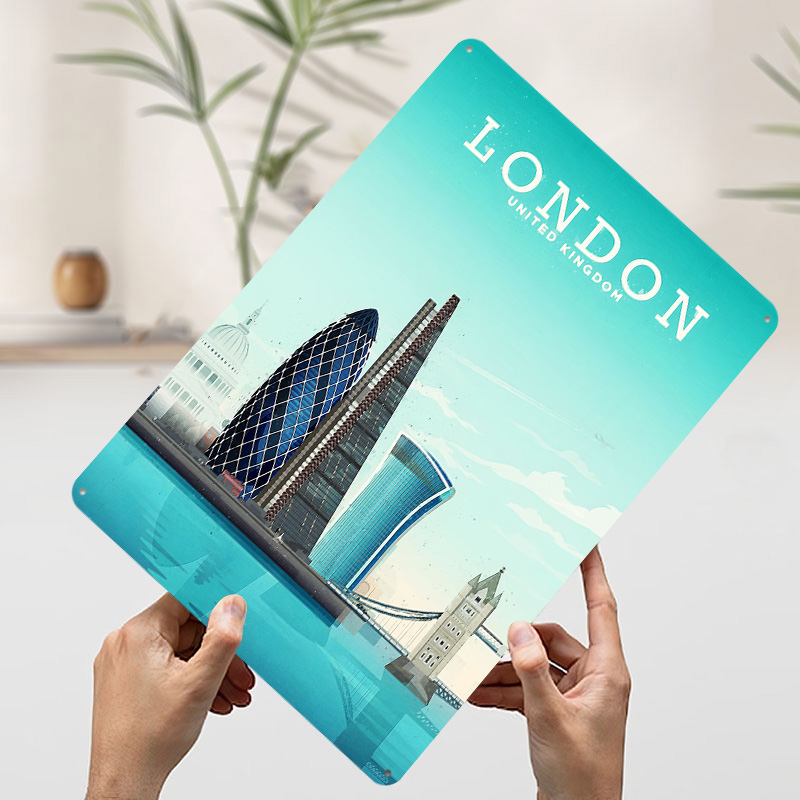 Londen Reis Metalen Poster Aan - Retro Gaming In London recensie en prijs