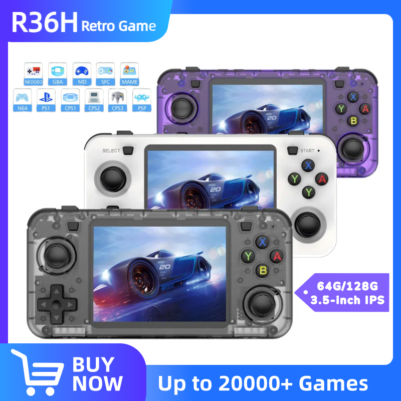 R36H Retro draagbare videogame - Retro Gaming Images recensie en prijs
