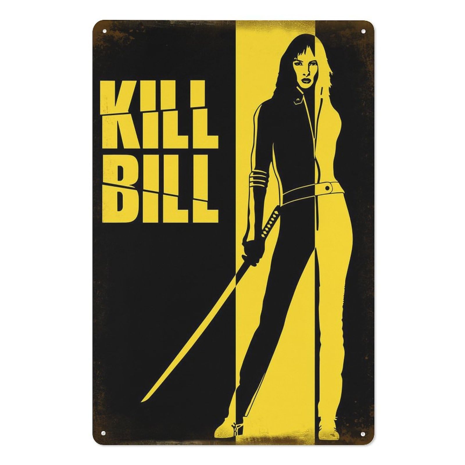 Kill Bill Films Metalen Tin Te - Retro Gaming Pictures recensie en prijs