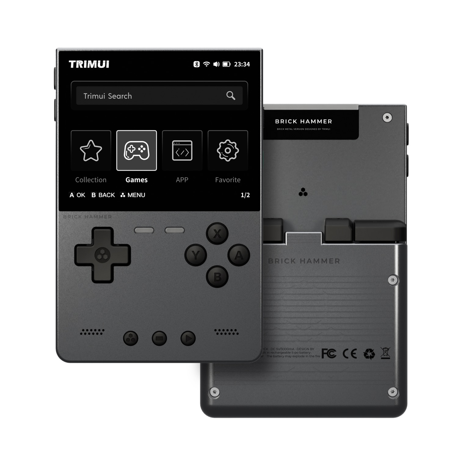 TRIMUI BAKSTEEN HAMER Retro Ha - Retro Gaming Phone recensie en prijs