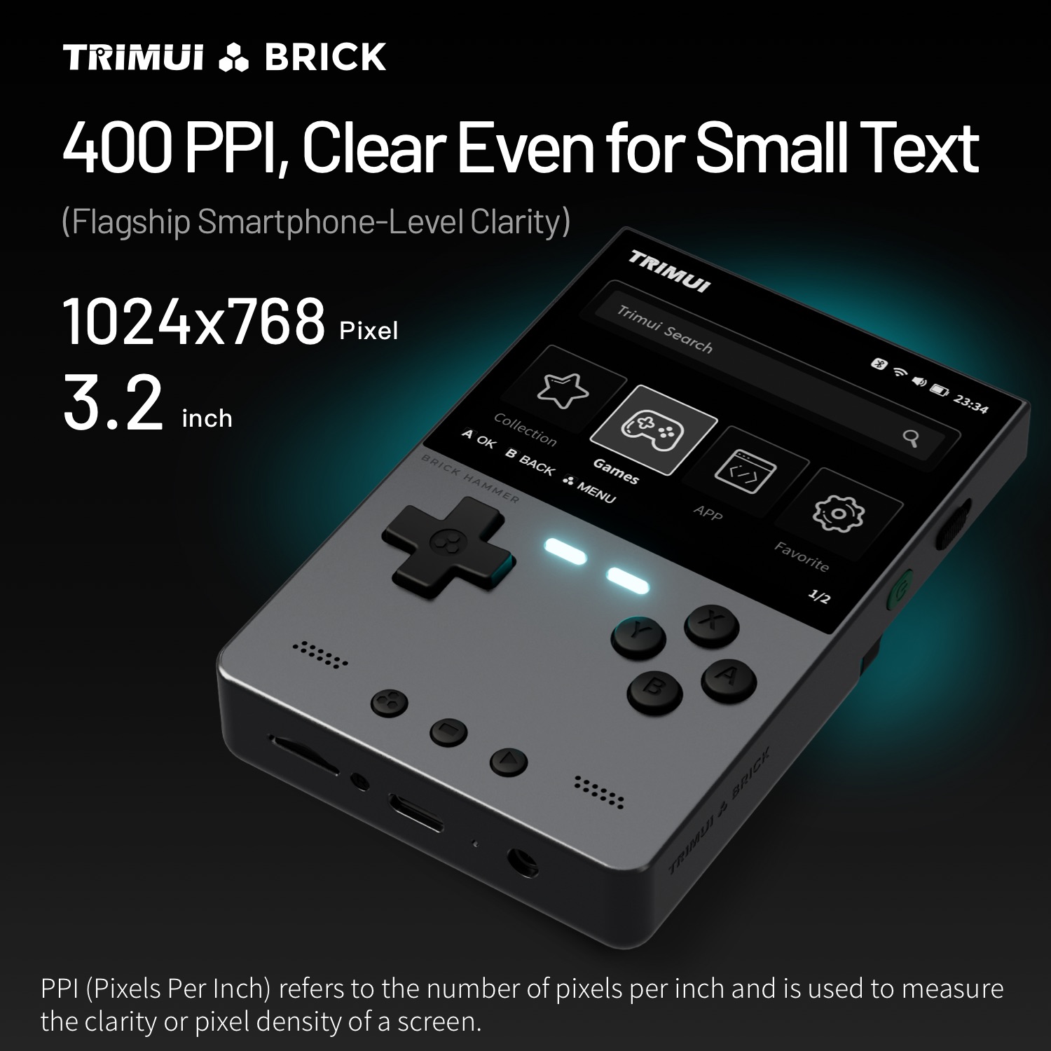 TRIMUI BAKSTEEN HAMER Retro Ha - Retro Gaming Phone recensie en prijs