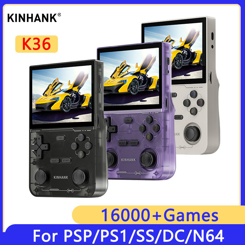 KINHANK K36 Retro Handheld Vid - Retro Gaming Images recensie en prijs