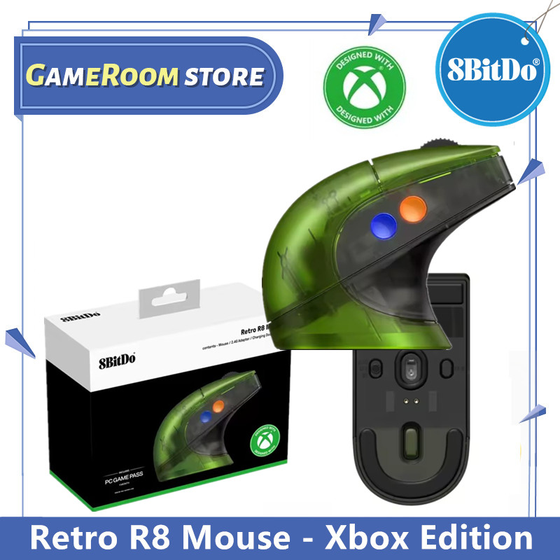 8BitDo Retro R8 Mouse - Xbox E - Retro Gaming Xbox Controller recensie en prijs