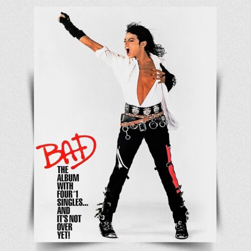 BAD ALBUM Michael Jackson COVE - Retro Gaming Pictures recensie en prijs