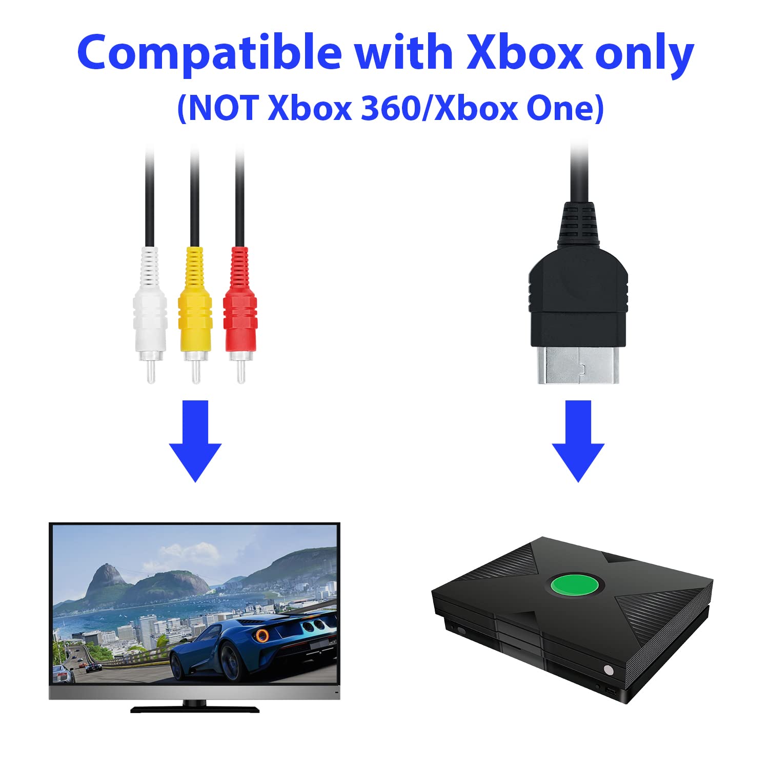Originele Xbox AV-kabel Snoera - Retro Gaming Xbox One recensie en prijs