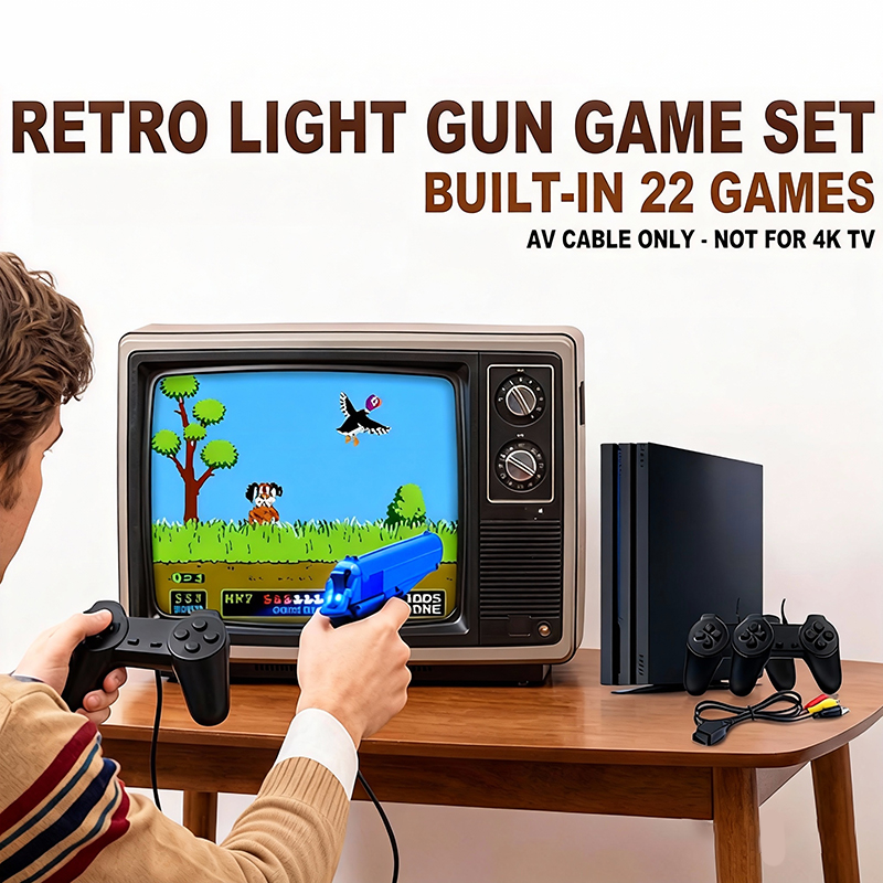 PS 4-stijl gameconsole set met - Retro Gaming Console Gun recensie en prijs